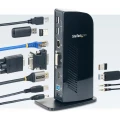 Kopie von StarTech.com USB 3.0 Docking Station | Dual Displays | HDMI/DVI | für Laptops - inkl. Netzteil #1