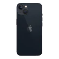 Apple iPhone 13 in schwarzer Ausführung, Rückseite mit Kameramodul und Logo sichtbar
