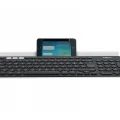 Logitech Tastatur K780 Multi-Device | USB-Tastatur | kabellos | schwarz | Belgisch