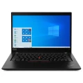 Lenovo Business-Notebook mit Windows-Oberfläche und typischem roten TrackPoint in der Mitte der Tastatur