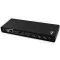 V7 USB-C 4K Dockingstation | 2x DisplayPort 2x HDMI | Universal Dock | ohne Netzteil