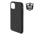 4smarts iPhone 15 Silicone Case | MagSafe Compatible | Schwarz