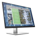 HP E24q G4 Monitor | 24" | QHD | HDMI DisplayPort VGA | schwarz/silber