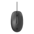 HP 125 Wired Maus | optisch | kabelgebunden | schwarz | USB