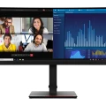 Lenovo ThinkVision P34w-20 | 34" | WQHD | Curved | HDMI DP USB-C USB-Hub | Schwarz