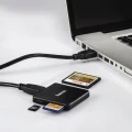 Hama USB 3.0 Multi-Card Reader | Kartenleser (CF I, SD, microSD, MMCplus, SDHC, microSDHC, SDXC, microSDXC)