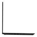 Lenovo ThinkPad T490s – Seitenansicht (links) eines geöffneten Laptops mit sichtbaren Anschlussmöglichkeiten