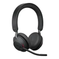 JABRA Evolve2 65 MS Stereo | On-Ear Headset | Bluetooth | USB | Schwarz ohne Bluetooth USB-A Adapter
