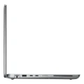 DELL Latitude 5440 | 16GB | 512GB SSD | FHD | Win 11 Pro | DE Seitliche Profilansicht eines geöffneten Dell Latitude E5440 Laptops mit sichtbaren Anschlüssen auf der linken Gehäuseseite