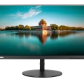 Lenovo ThinkVision P24h-10 | 23.8" | WQHD | HDMI DisplayPort USB-C | Schwarz - ohne Standfuß