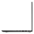 Dell Latitude 7320 in seitlicher Ansicht geöffnet, mit sichtbaren Anschlüssen auf der rechten Seite