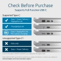 Kensington USB-C Dockingstation SD4839P | Triple Video | 1x HDMI 2x DisplayPort | ohne Netzteil