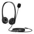 HP Stereo Headset G2 | 3,5mm Stecker | On-Ear | Kabelgebunden | Schwarz