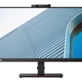 Lenovo ThinkVision T24v-20 | 23.8" | LED IPS Full HD Monitor | Webcam | HDMI DP VGA - ohne Standfuß
