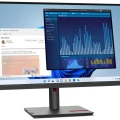 Lenovo ThinkVision T27p-30 | 27" | 4K 3840 x 2160 | HDMI DisplayPort USB-C | Schwarz