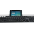 Logitech Tastatur K780 Multi-Device | USB-Tastatur | kabellos | schwarz | Belgisch