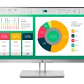 HP EliteDisplay E223 Monitor | 21.5" | FHD | silber
