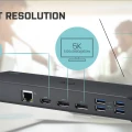 i-tec USB-C / USB-A 5K/4K Triple Display Dockingstation | ohne Netzteil