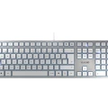 Cherry KC 6000 Slim Tastatur | QWERTY - Pan-Nordic | USB | Silber