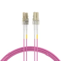 EFB Duplex Jumper LC-LC 50/125µ | OM4 | LSZH | 2.0mm, 2m | erika violett