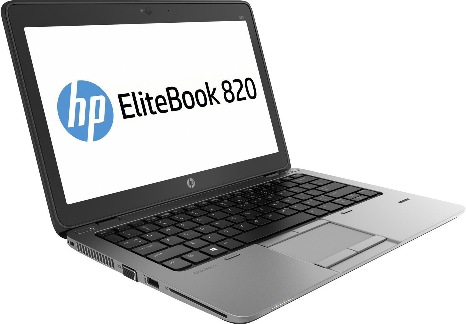 HP EliteBook 820 G1 Intel Core i5-4210U 1.70GHz 8GB RAM 256GB SSD Webcam W10P