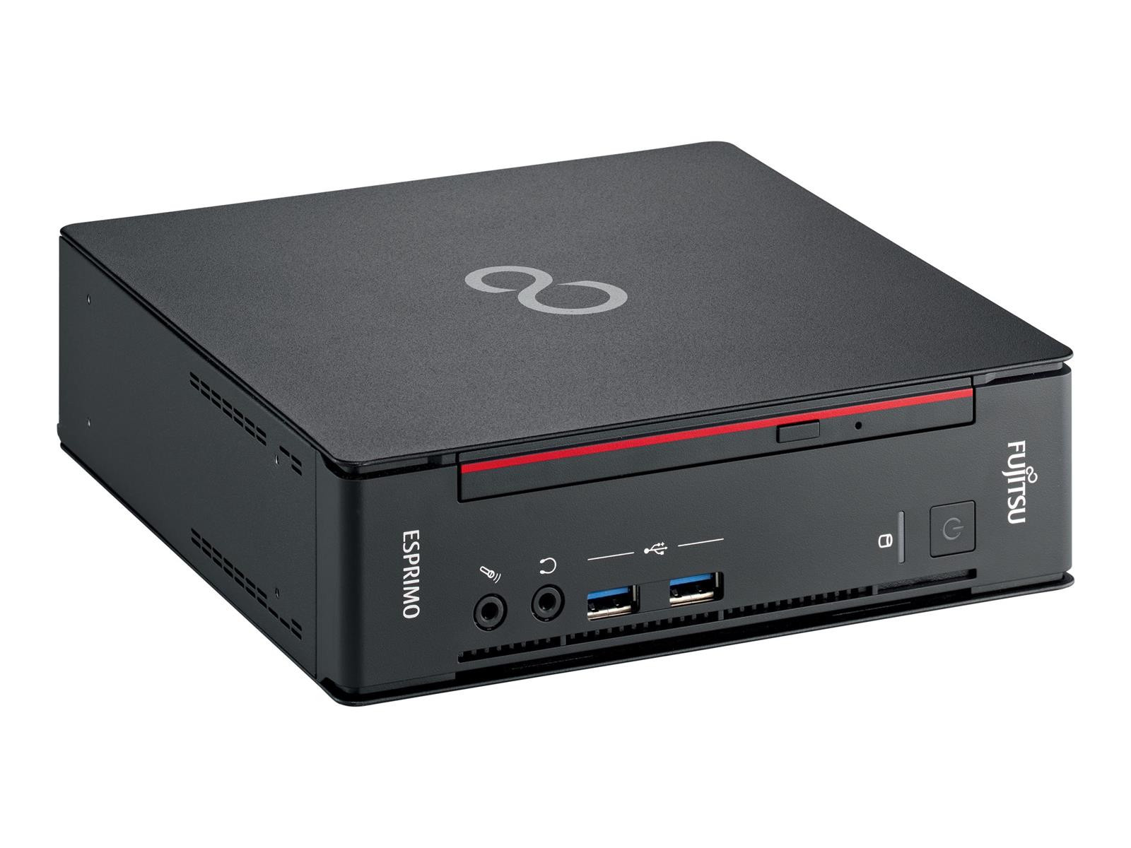 Fujitsu Esprimo Q556/2 USFF Mini-PC Core i5-7400T 8GB RAM 240GB SSD DVD W10P