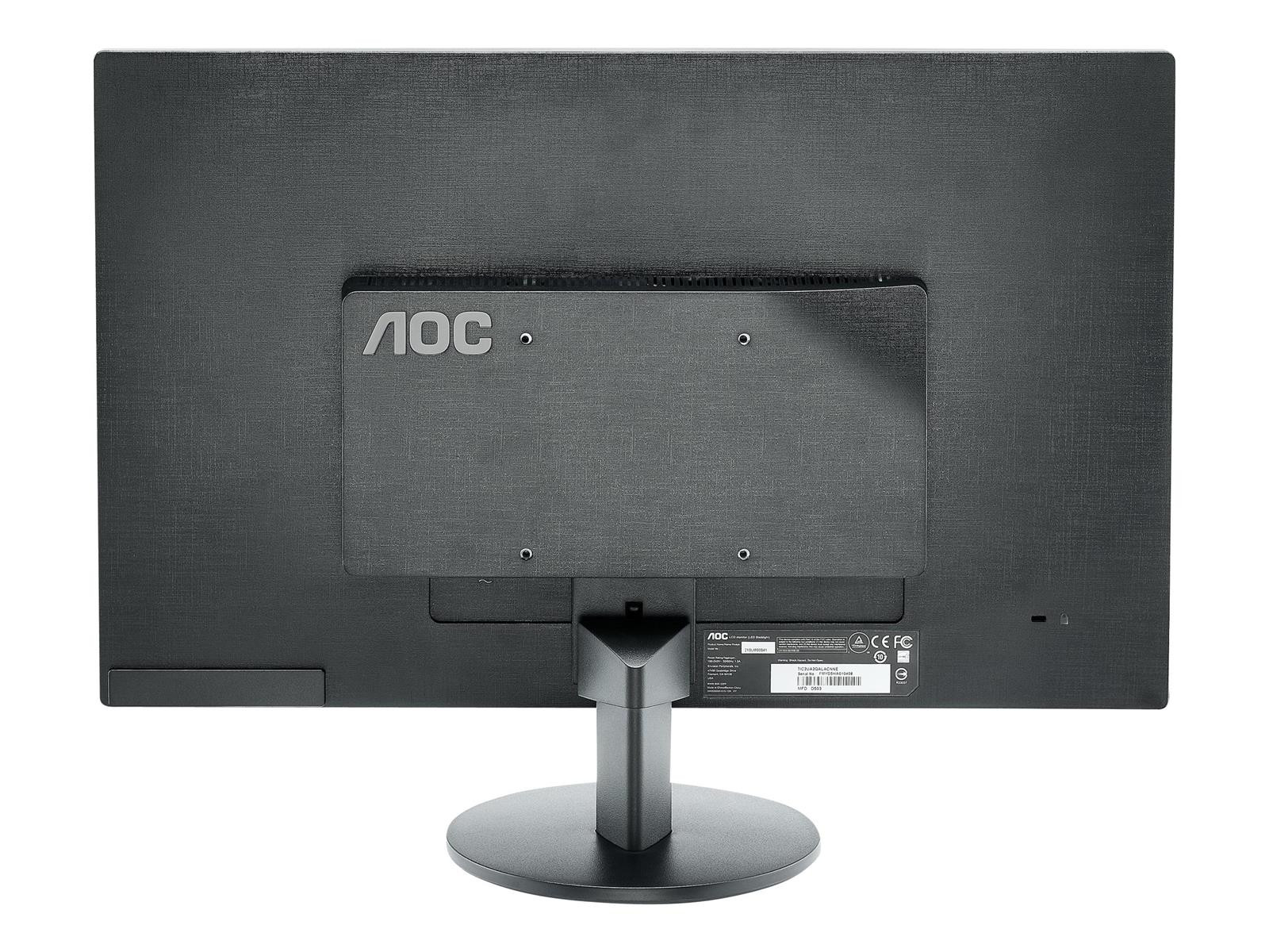AOC Monitor E2470SWDA LED-Monitor 59,9 cm (23,6") schwarz (VGA, DVI) Full HD
