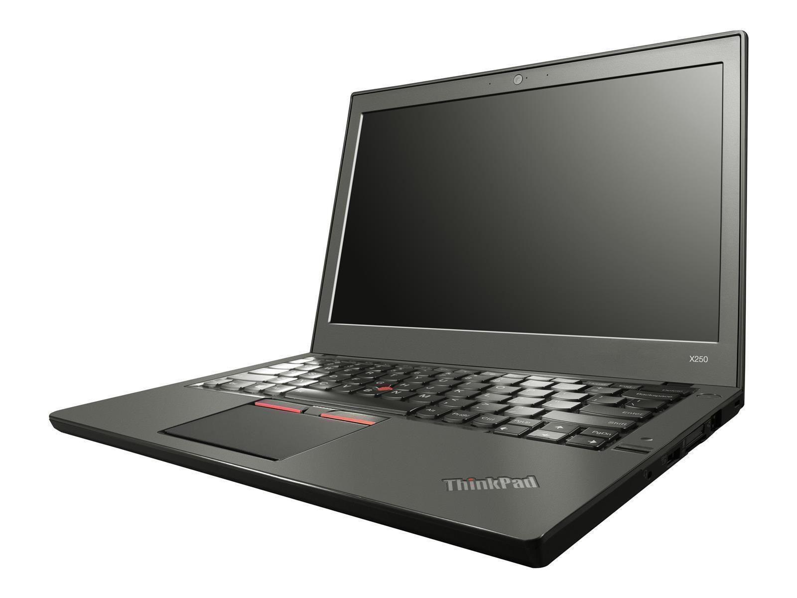 Lenovo ThinkPad X250 Laptop Intel Core i5-5200U 4GB RAM 240GB SSD Win 10 Pro AZERTY STARK ABGENUTZT