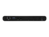 StarTech Thunderbolt 3 Dual-4K Dockingstation für Laptops - Mac und Windows mit Netzteil + USB-C Kabel