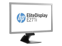 HP EliteDisplay E271i LED-Monitor 68.5 cm (27") Full HD IPS DVI VGA DisplayPort Silber