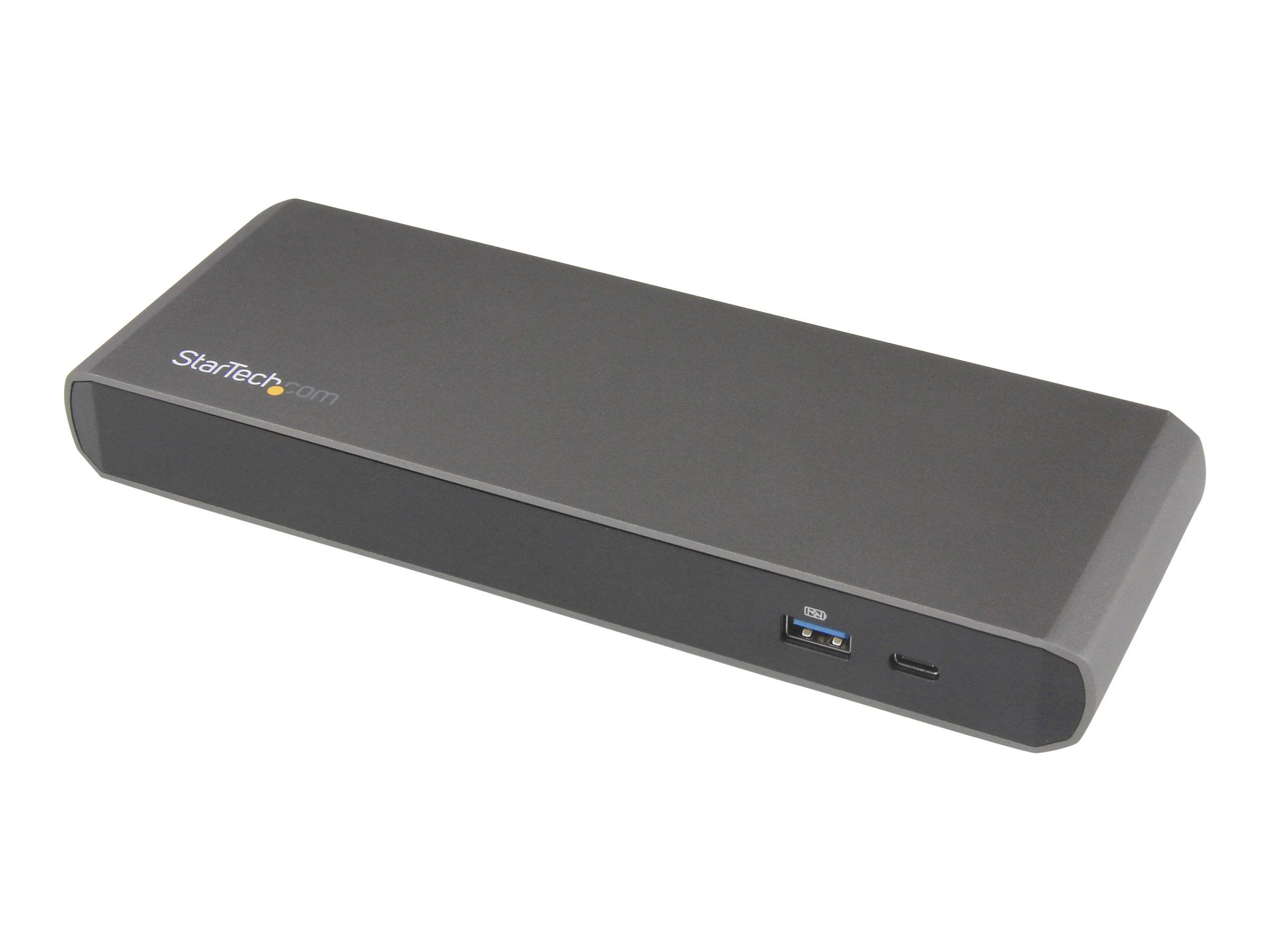 StarTech Thunderbolt 3 Dual-4K Dockingstation für Laptops - Mac und Windows mit Netzteil + USB-C Kabel
