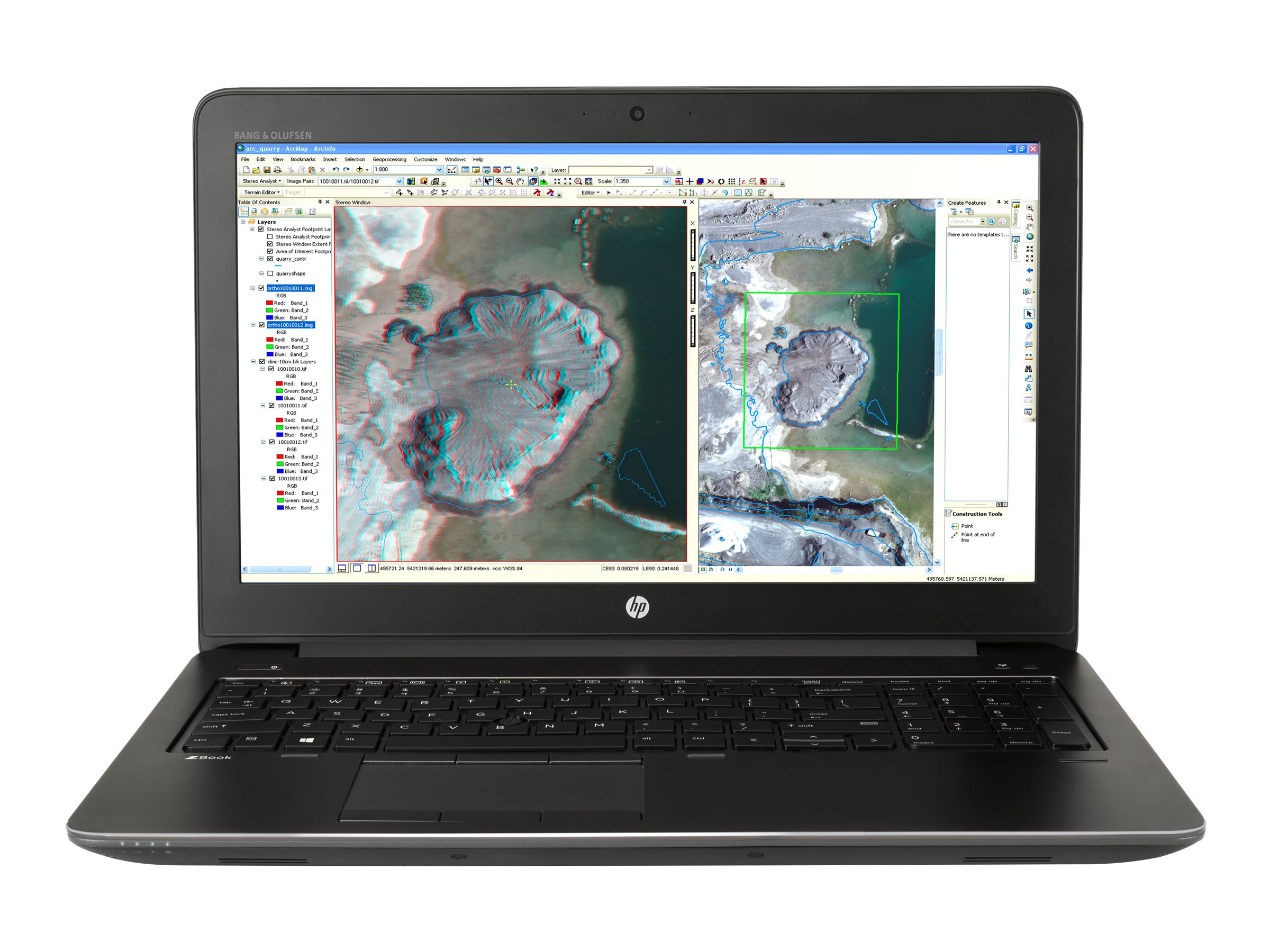 HP ZBook 15 3G Intel Core i7-6820HQ 2.70GHz 32GB RAM 512GB SSD+1TB FHD HDD W10P