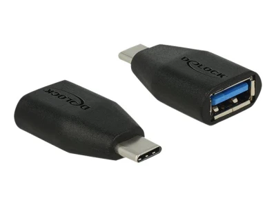Delock USB-Adapter | USB-C zu USB-A | Schwarz