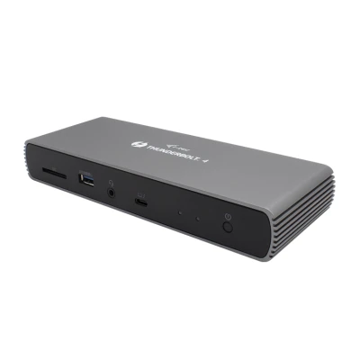 i-tec Thunderbolt 4 Dockingstation | Dual Display 1x 8K 2x 4K | TB4 HDMI USB | ohne Netzteil