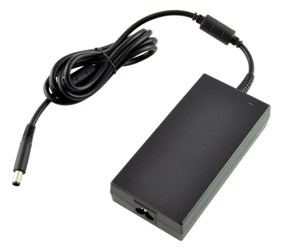 Leistungsstarker Dell Notebook-Ladeadapter mit rechteckiger Bauform