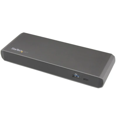 StarTech Thunderbolt 3 Dual-4K Dock | Dual Display (60Hz) | für Windows & Mac - ohne Netzteil