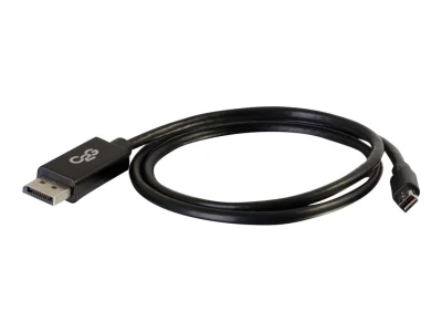 2m Adapterkabel Mini-DisplayPort auf DisplayPort | Schwarz | DisplayPort-Kabel - Mini DisplayPort