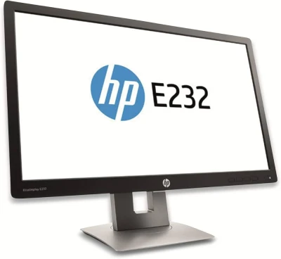 HP EliteDisplay E232 | 23" | Full HD | silber