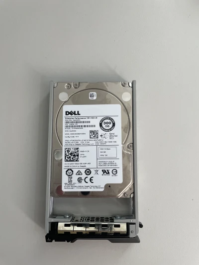DELL 300 GB HDD Server-Festplatte | 2.5" | 10K SAS 12 Gb/s | PN: 1V8200-150