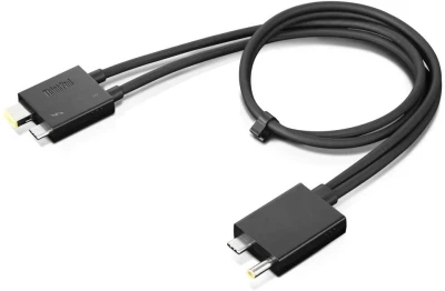 Lenovo ThinkPad Thunderbolt Split Kabel mit zwei USB-C Steckern für Dockingstation