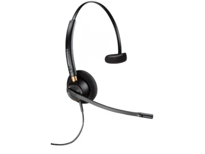 Poly EncorePro Headset mit einseitigem On-Ear Kopfhörer und Mikrofonarm