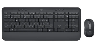 Logitech Signature MK650 Combo for Business | Tastatur-und-Maus-Set | QWERTY - Spanisch