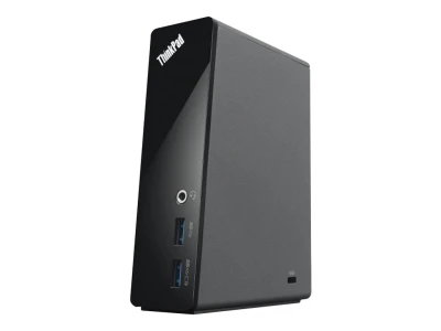 Lenovo ThinkPad Dock im vertikalen Design mit Frontports für USB und Audio