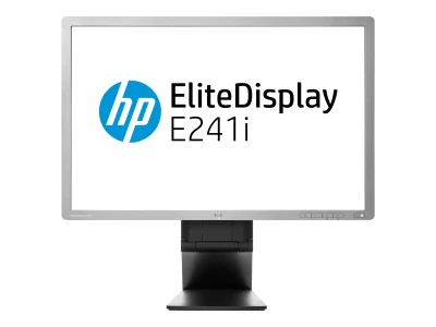 HP E241i Monitor | 24" | WUXGA | IPS | LED | silber/schwarz - ohne Standfuß