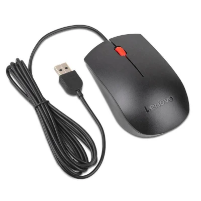 Lenovo Essential USB Maus (00PH133) Optisch kabelgebunden