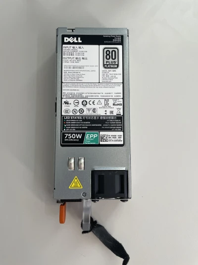 Dell 750W Switching Power Supply E750E-S1 80 Plus Platinum | PN: 00XW8W