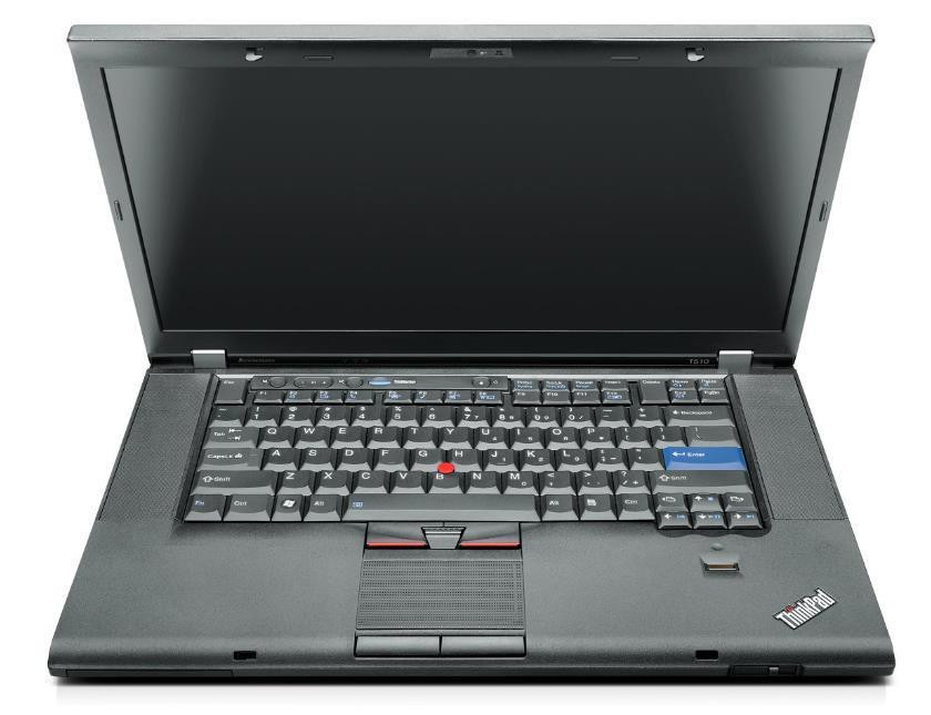 Lenovo Thinkpad T500 15,6" Intel Core 2 Duo T9950 2.66GHz 250GB HDD 4GB RAM W10P