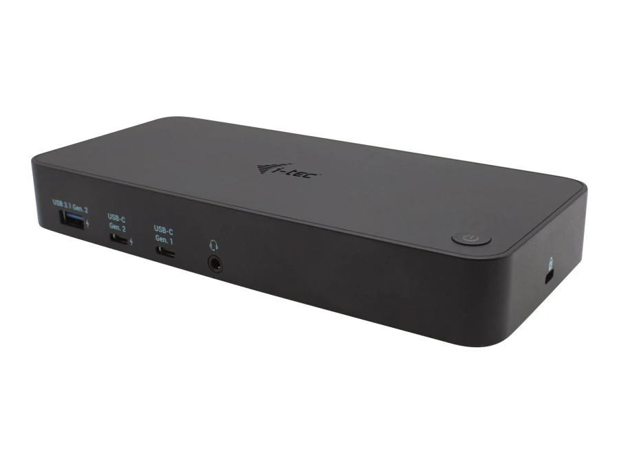 i-tec USB-C/Thunderbolt 3 Triple 4K Dockingstation | 2x DisplayPort 3x HDMI | ohne Netzteil