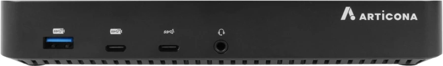 ARTICONA USB-C Dockingstation | 3 x HDMI 2 x DP | inkl. 100 Watt Netzteil und USB-C Kabel