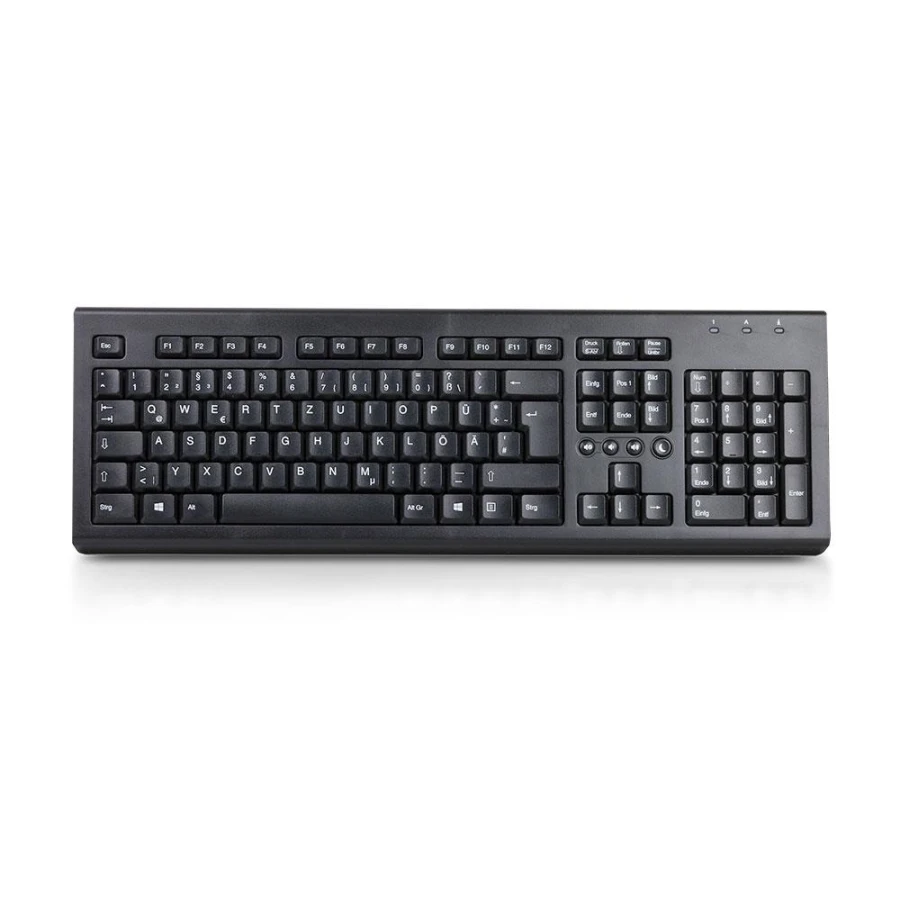 HP Unbranded Katydid USB Keyboard | QWERTZ | Tastatur Deutsch